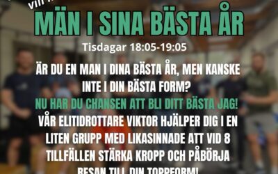 Missa inte Viktors PT smallgroup – Män i sina bästa år!